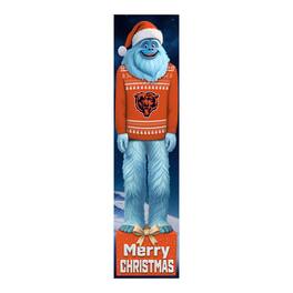 Fan Creations - Chicago Bears 48" Yeti Christmas Leaner - Multicolor