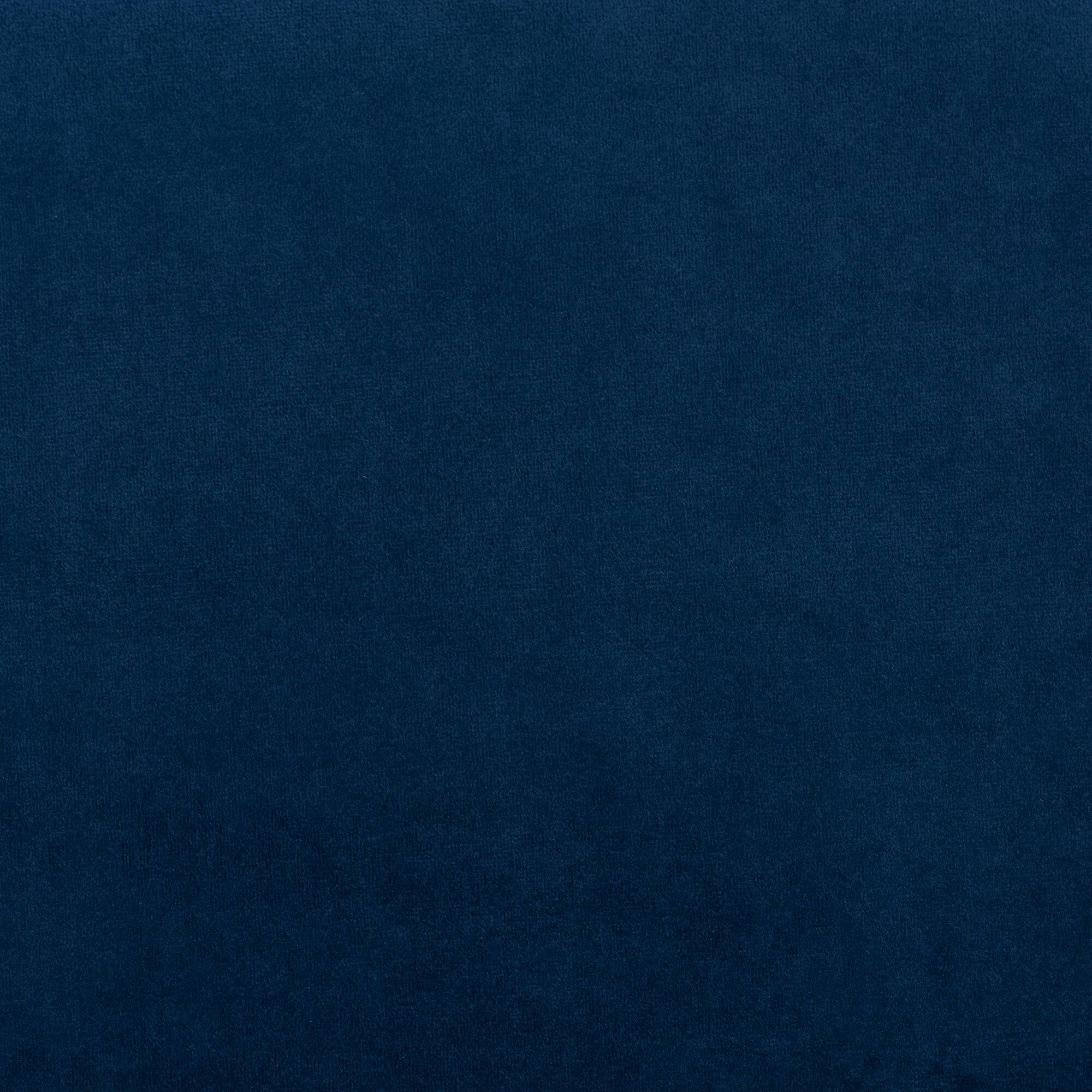 Alt View 2. Baxton Studio - Priscilla Glam Velvet Fabric Upholstered and Gold Finished Metal 2-Piece Dining Chair Set - Navy Blue/Gold.