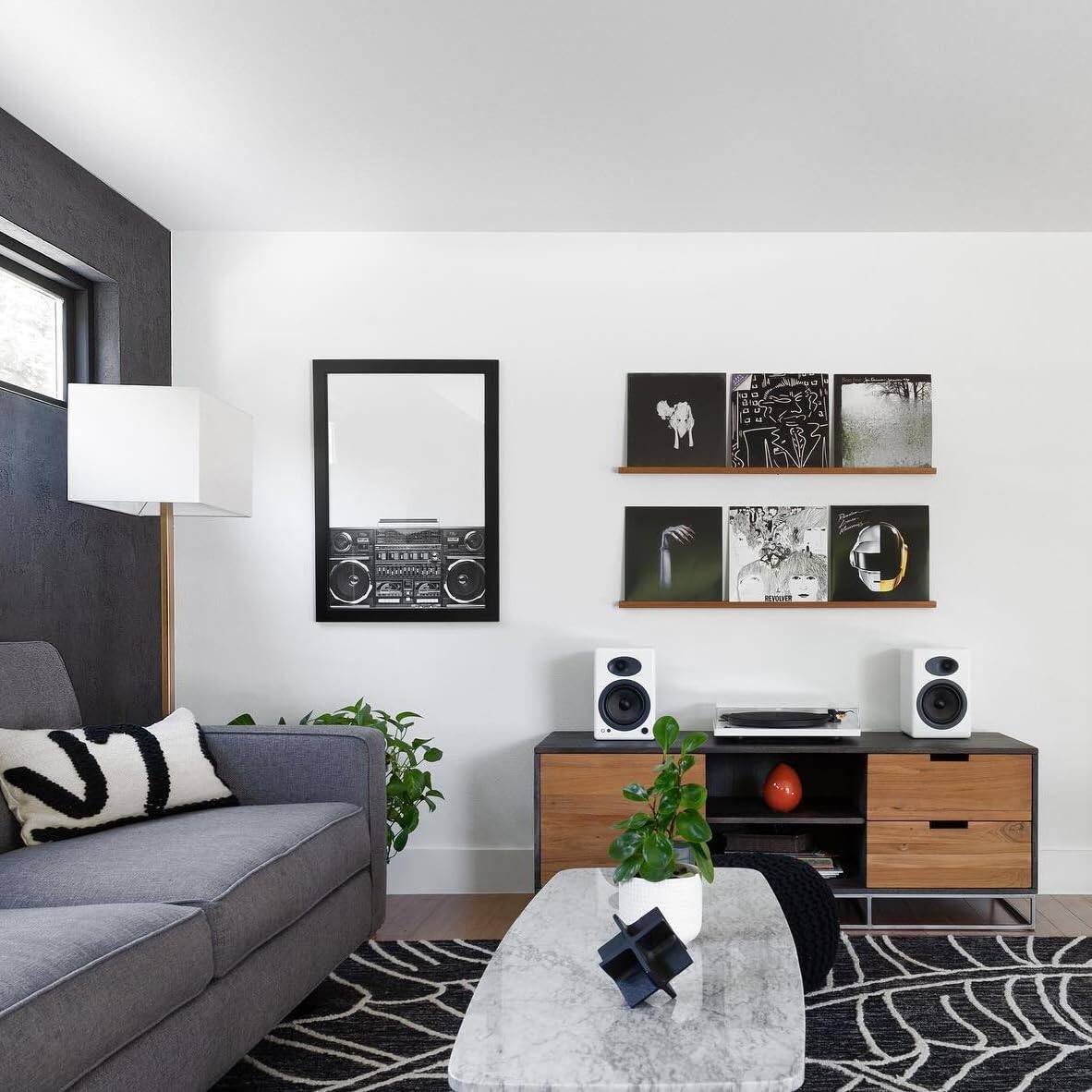 Alt View 2. Audioengine - A5+ Home Music System w/ Bluetooth aptX-HD - White.