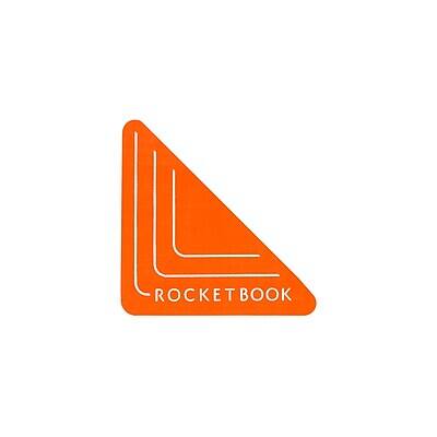 Alt View 1. Rocketbook - Beacons Reusable Stickers Whiteboard Notes (BEA-A4-K) - Orange.