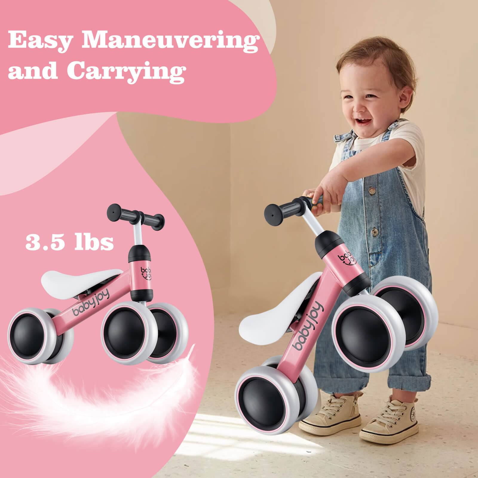 Easy Maneuvering and Carrying

3.5 lbs

babyjoy