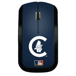Keyscaper - Chicago Cubs 1911 Cooperstown Solid Design Wireless Mouse - Wireless - Multicolor