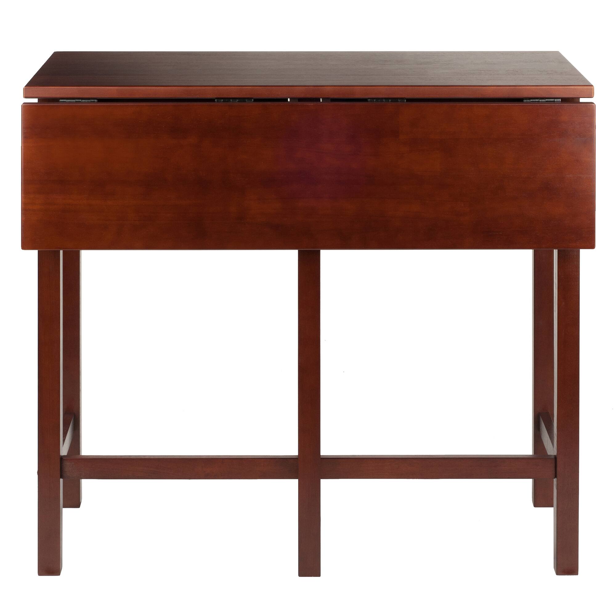 Alt View 3. Winsome Wood - Lynnwood Drop Leaf High Table - Walnut.