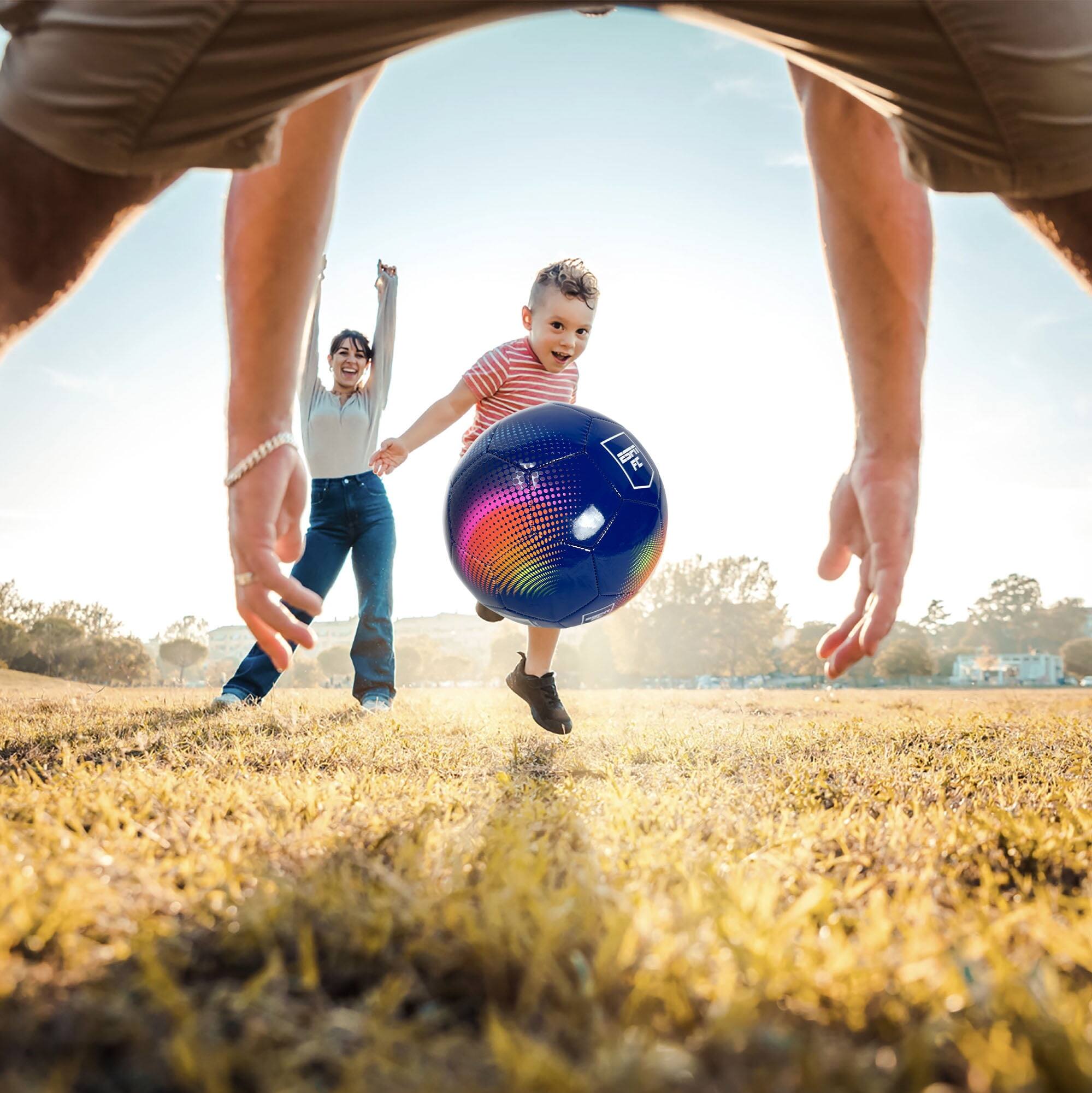 Alt View 1. ESPN - High Spec Size 5 Soccer Ball 3.0mm - Blue.