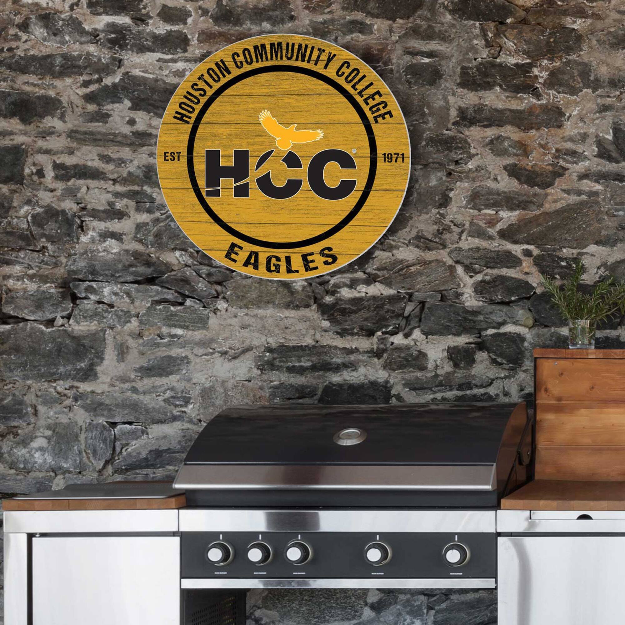 HOUSTON COMMUNITY COLLEGE  
EST 1971  
HCC EAGLES