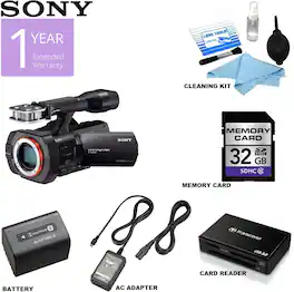 Sony - NEX-VG900 Full-Frame Interchangeable Lens Camcorder (USA) - Black