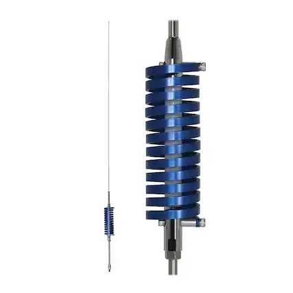 Front. Browning - Browning Br-91-bl Br-91 63-in. 15,000-watt Flat-coil Cb Antenna With 6-in. Shaft (blue) (blue) - Blue.