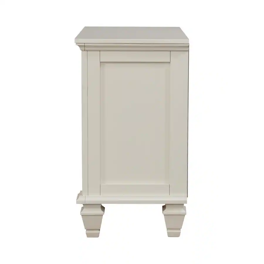 Pull Out Collection Tray Manhattan Lane Lila 30 Inch Nightstand with Slide Out Tray, Felt Lined ...