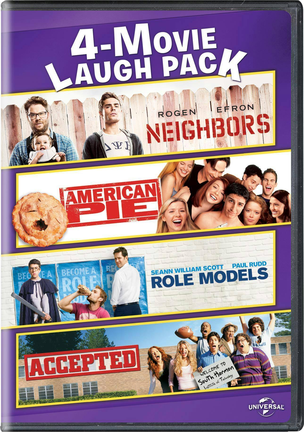Neighbors/American Pie/Role Models/Accepted (DVD Set) [DVD] [Standard]