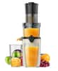Front. Sugift - 180W Juicer Machines, Cold Press Juicer, Powerful Slow Juicer - Beige.