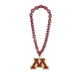 WinCraft - Minnesota Golden Gophers Big Chain Logo Necklace - Multicolor