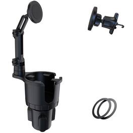 TECH SAFARI - Magnetic Car Cup Holder Phone Mount For Magsafe Cell With Cupholder Expander Air Vent 15 All Smartphone And - Default