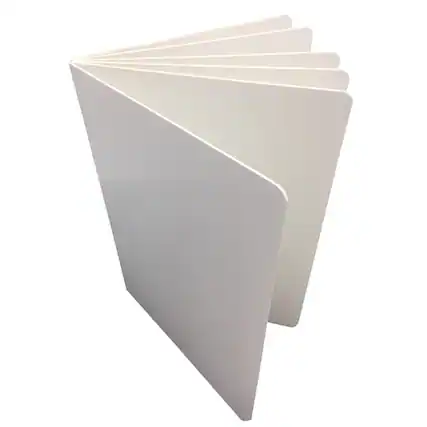 Front. ASHLEY PRODUCTIONS - Blank Chunky Board Book, 6" x 8" Portrait, White - 6" x 8".