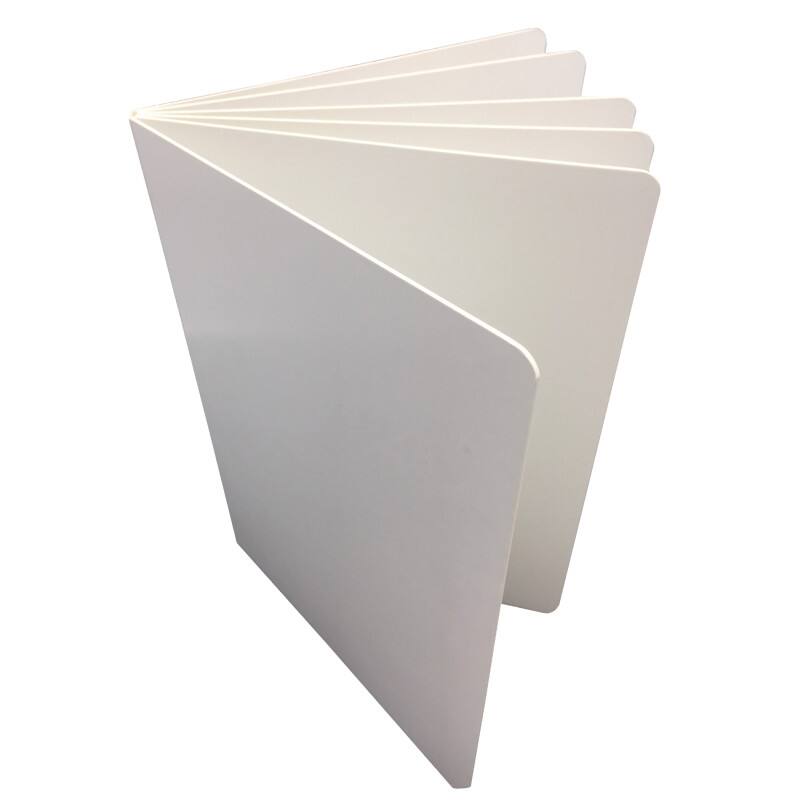 Front. ASHLEY PRODUCTIONS - Blank Chunky Board Book, 6" x 8" Portrait, White - 6" x 8".