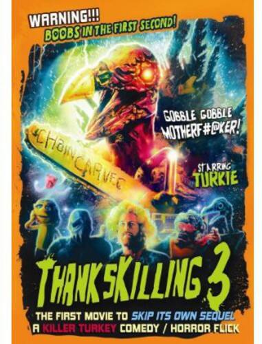 Front. Thankskilling 3 - DVD.
