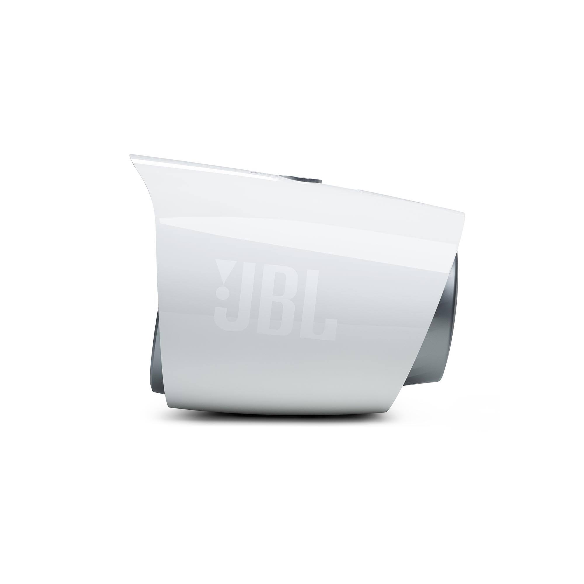 Alt View 2. JBL - JBL MT10HLW 10" 2 Way Compression Horn Tower Speaker RGB - White.