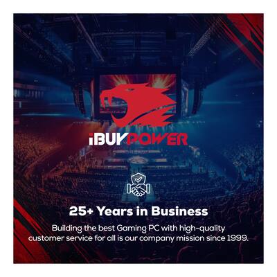 iBUYPOWER 25+ Years in Business Building the best Gaming PC with high-quality customer service for all is our company mission since 1999.