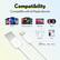 Compatibility
Compatible with all Apple devices
- iPhone
- iPads (except Pro)
- Macbook
- iWatch
- Airpods
- iPod
Made for iPhone | iPad | iPod