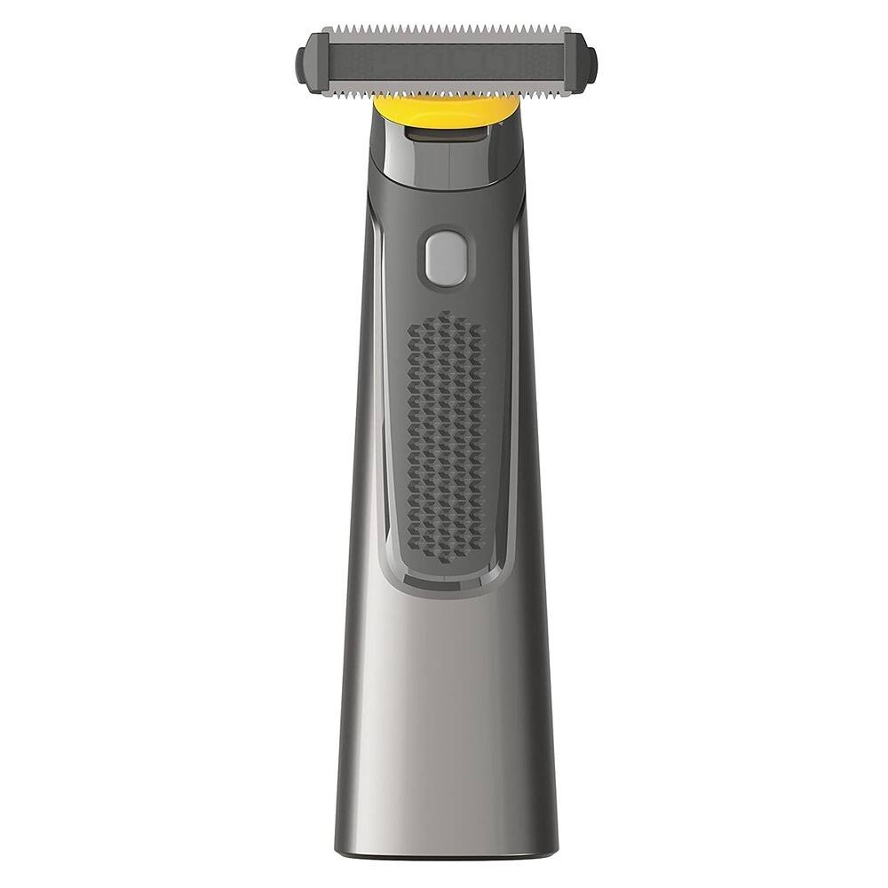 Front. RTMB - Rechargeable Beard and Body Razor for Shaving, Grooming, Trimming, and Edges - Solo.