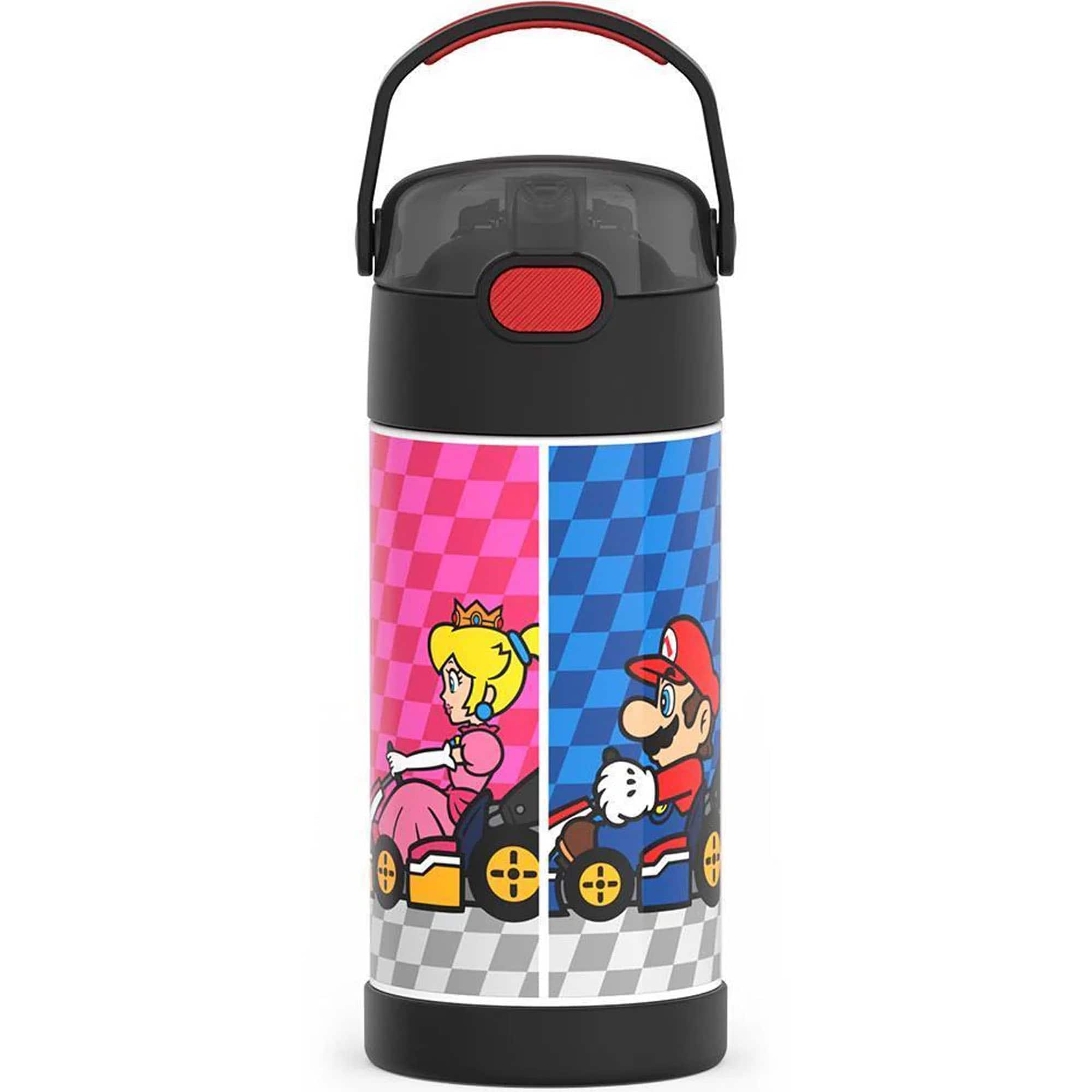Thermos - 12 oz. Kid's Funtainer Insulated Water Bottle - Mario Kart