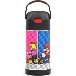 Thermos - 12 oz. Kid's Funtainer Insulated Water Bottle - Mario Kart
