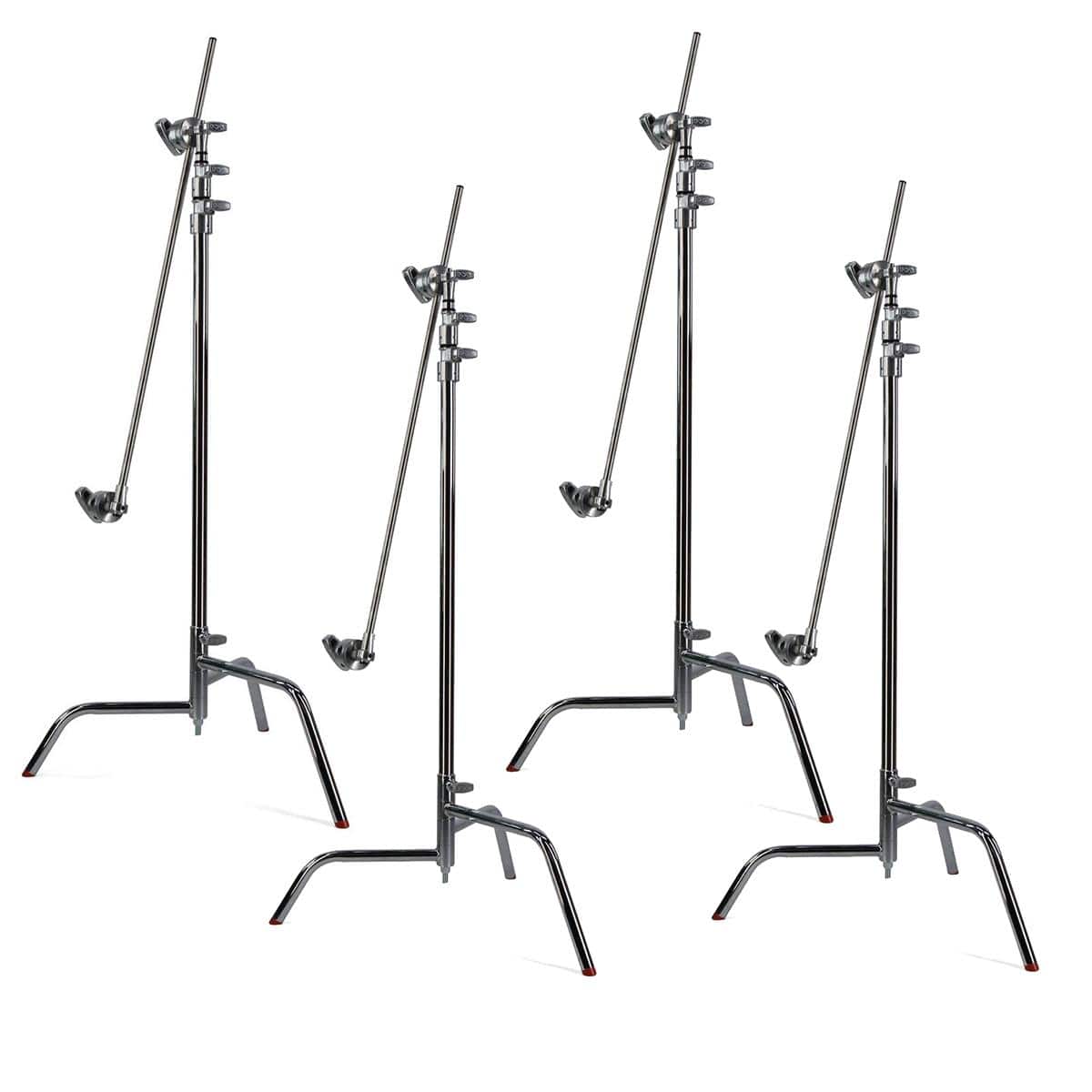 "Matthews - 40"" C+ Stand with Turtle Base and Grip Head and Arm, Chrome, 4-Pack" price history on PriceWatchPro