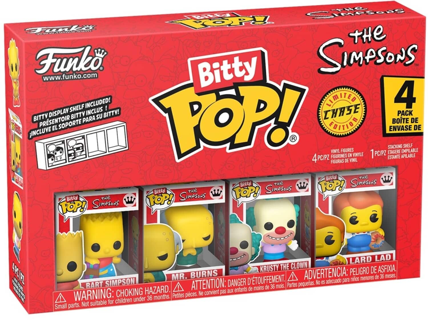 Funko Bitty POP!: The Simpsons - Bart 4-Pack