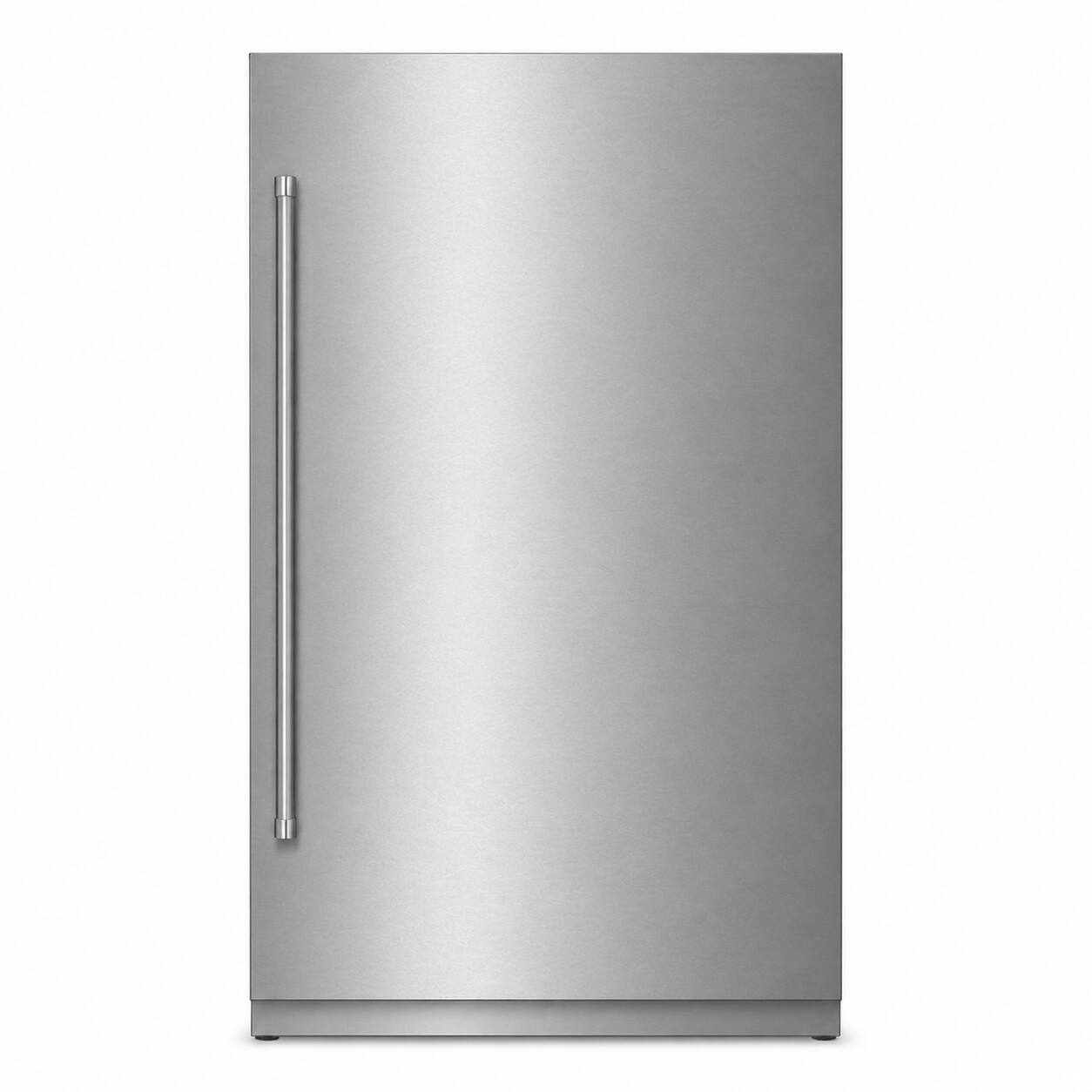 Kucht - Professional 36 in. Built-In Freezer in Custom Panel Ready - Panel and Handle Included - Stainless Steel