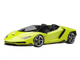 Lamborghini Centenario Roadster Verde Scandal / Solid Light Green 1/18 Model Car by Autoart