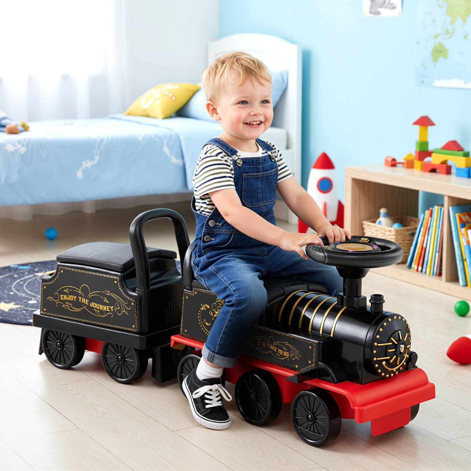 ENJOY THE JOURNEY  
IT'S TIME TO GO