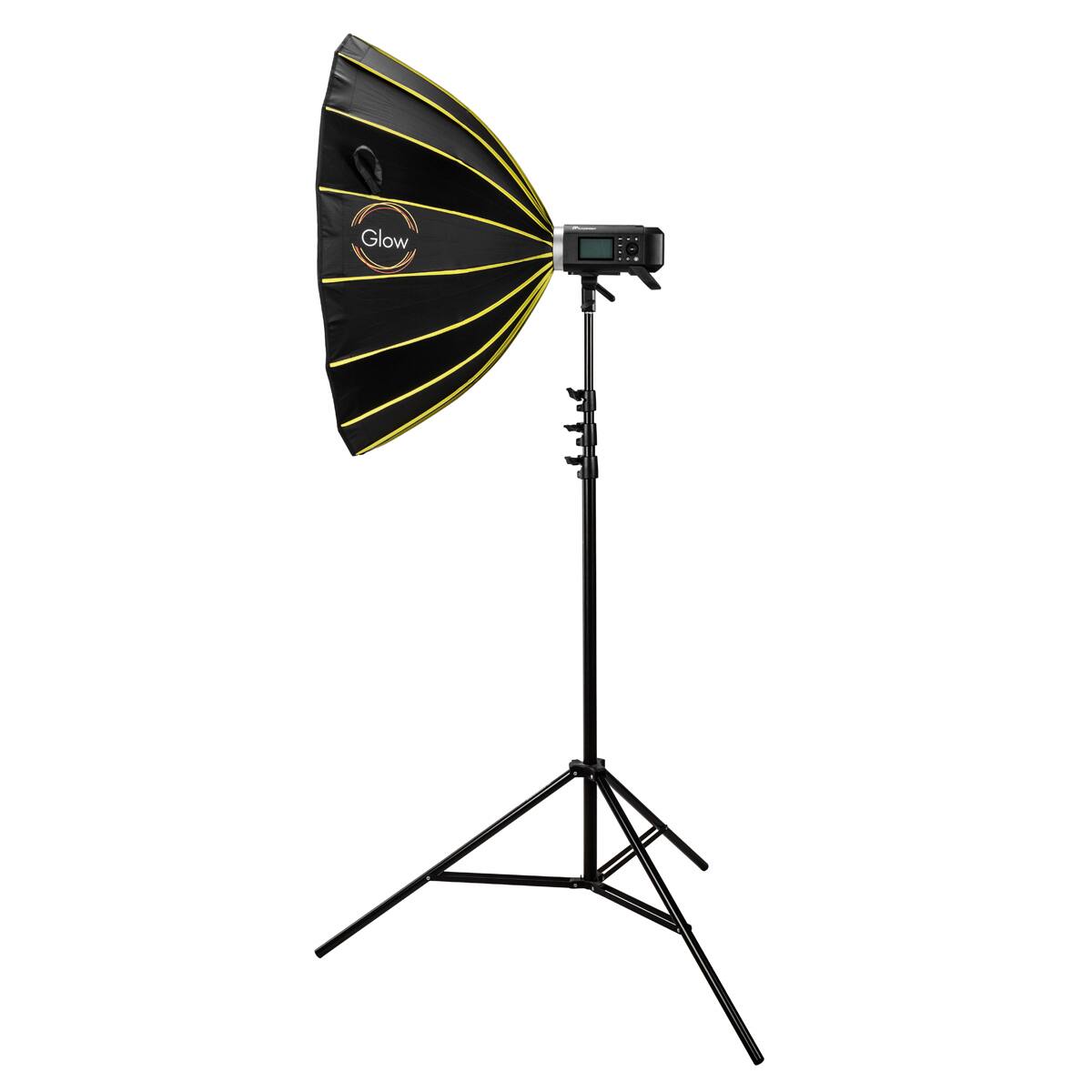 Alt View 6. Glow - Glow EZ Lock Parabolic Softbox For XPLOR 300/400 Direct Mount, 33.4" -White.