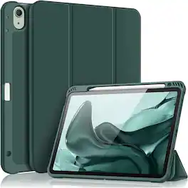 Kitcheniva - Slim Clear Case For iPad Air 11 Inch M3 2025 And Air 4th 5th Generation 10.9 Inch - Midnight Green