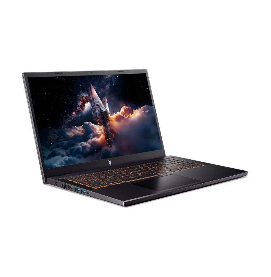 Angle. Acer - Nitro V 15 15.6" i9-13900H 32GB 1TB SSD RTX 5060 Windows 11 Home - Black.