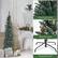 The text on the image is grouped as follows:
1. Snowy Green Leaves
2. Plump Pine Cones
3. Folding Metal Stand