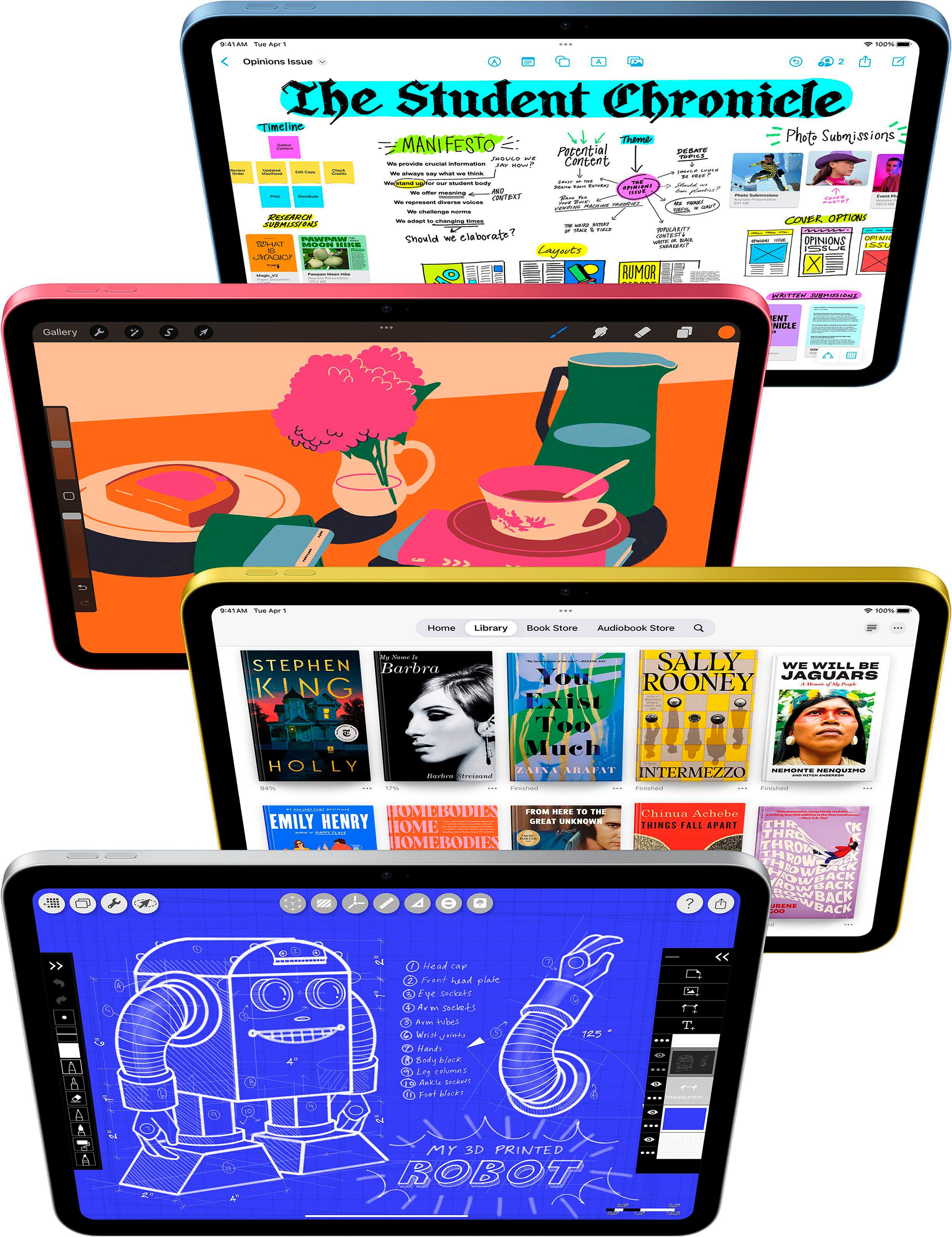 The Student Chronicle is an online publication that features various sections such as opinions, timeline, photo submissions, and potential desats. The website also has a book store and an ebook store where visitors can purchase books and ebooks. The website showcases a diverse range of content, including articles, reviews, and images. The Student Chronicle is a platform for students to express their opinions and share their interests with the wider community.