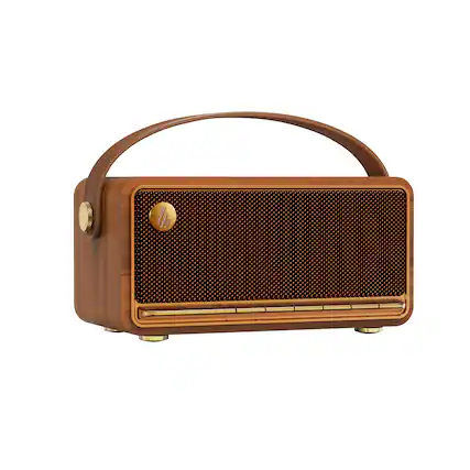 Front. Edifier - MP330 Portable Bluetooth Speaker - Brown.