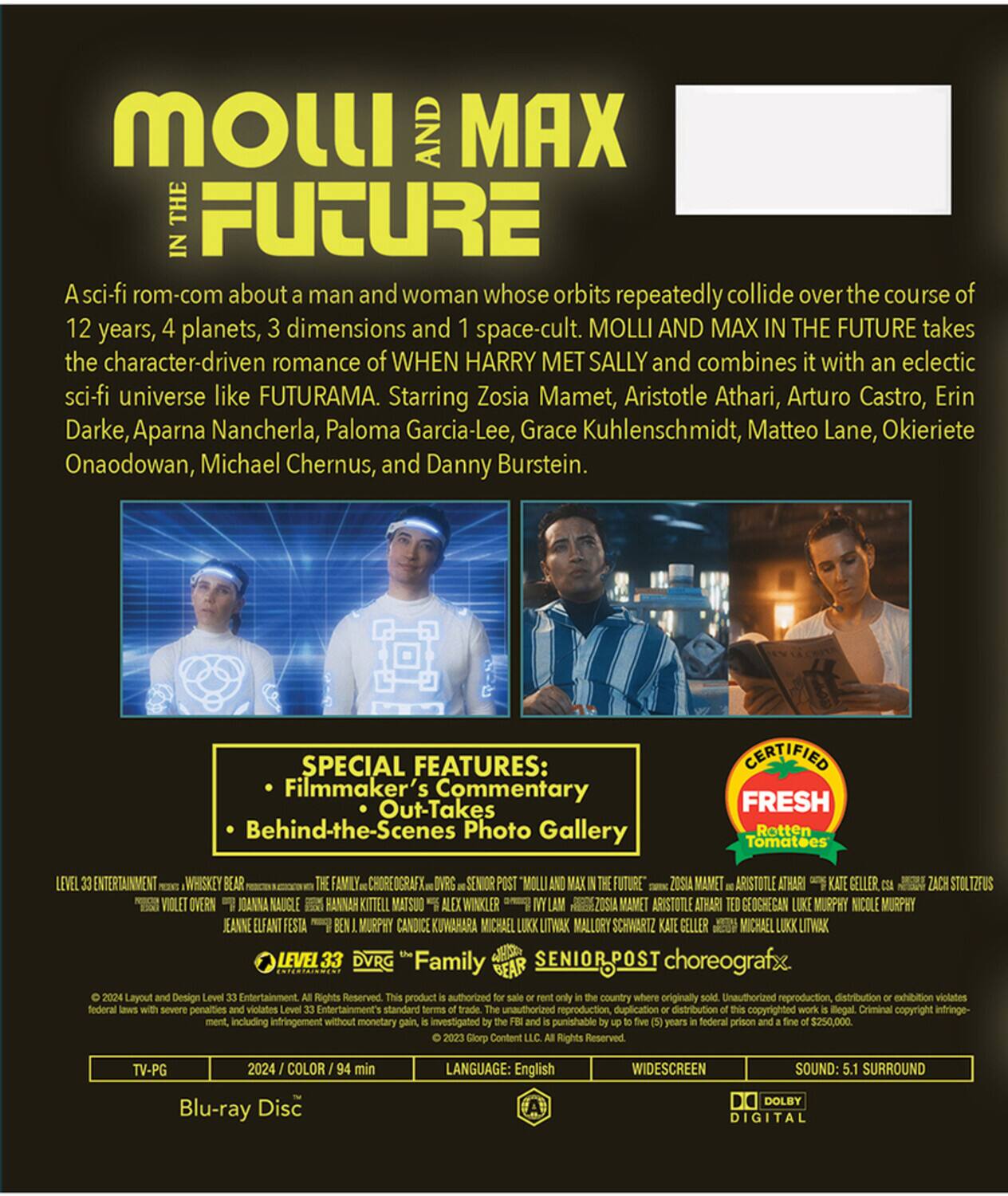 Molli And Max In The Future   - BLU-RAY