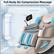Full Body Air Compression Massage
Lengthened Arms and Calves Areas Airbags for Better Squeeze Feeling
Shoulder Airbags
Arm Airbags
Calf Airbags
Foot Airbags