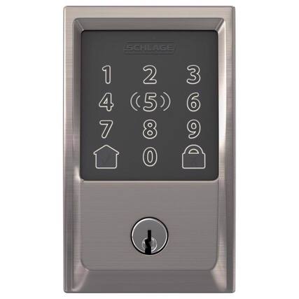 SCHLAGE
1 2 3
4 (5) 6
7 8 9
0