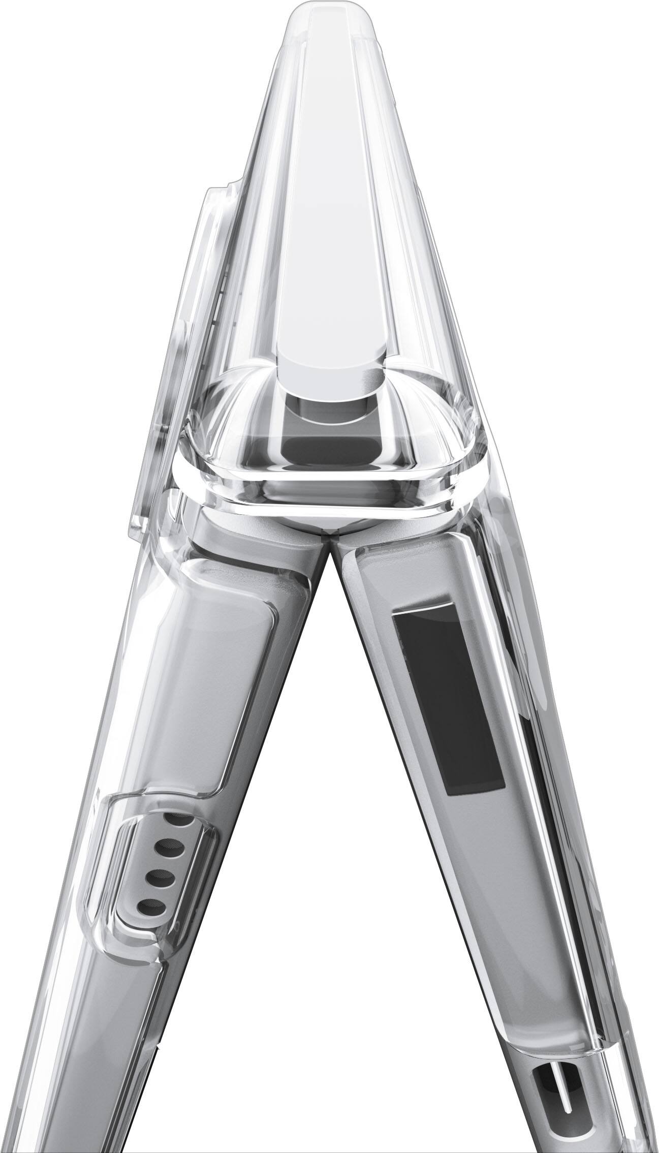 Alt View 1. Spigen - Spigen Crystal Hybrid Pro MagFit for iPhone Duo - Clear.