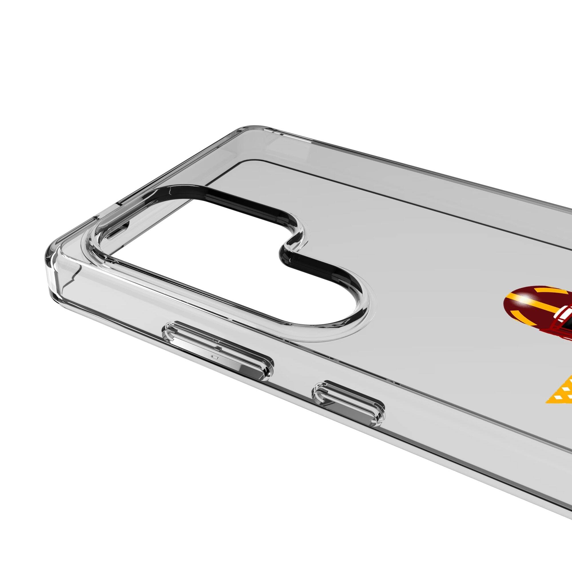 Alt View 2. Keyscaper - Washington Commanders Galaxy Clear Case - S25 - Multicolor.