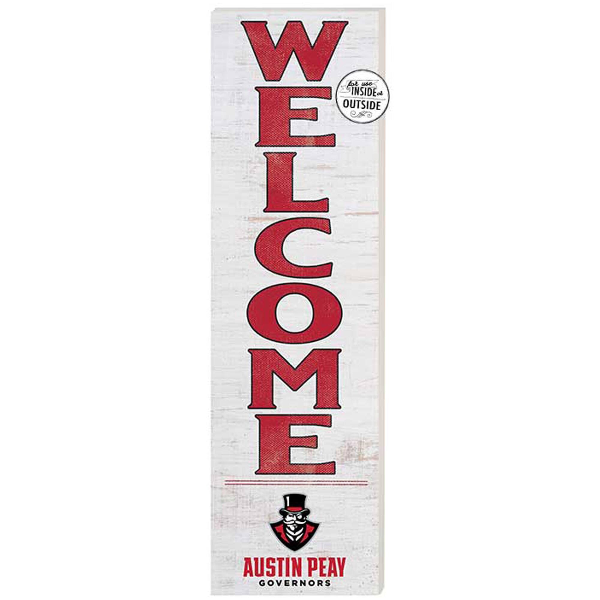 Austin Peay State Governors 10'' x 35'' Indoor/Outdoor Welcome Sign