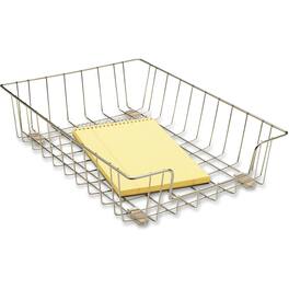Fellowes - Wire 3" Letter Tray Compartment Size : 8.50" x 11" x 3" 3" Height x 10" Width x 14.13" Depth - Silver