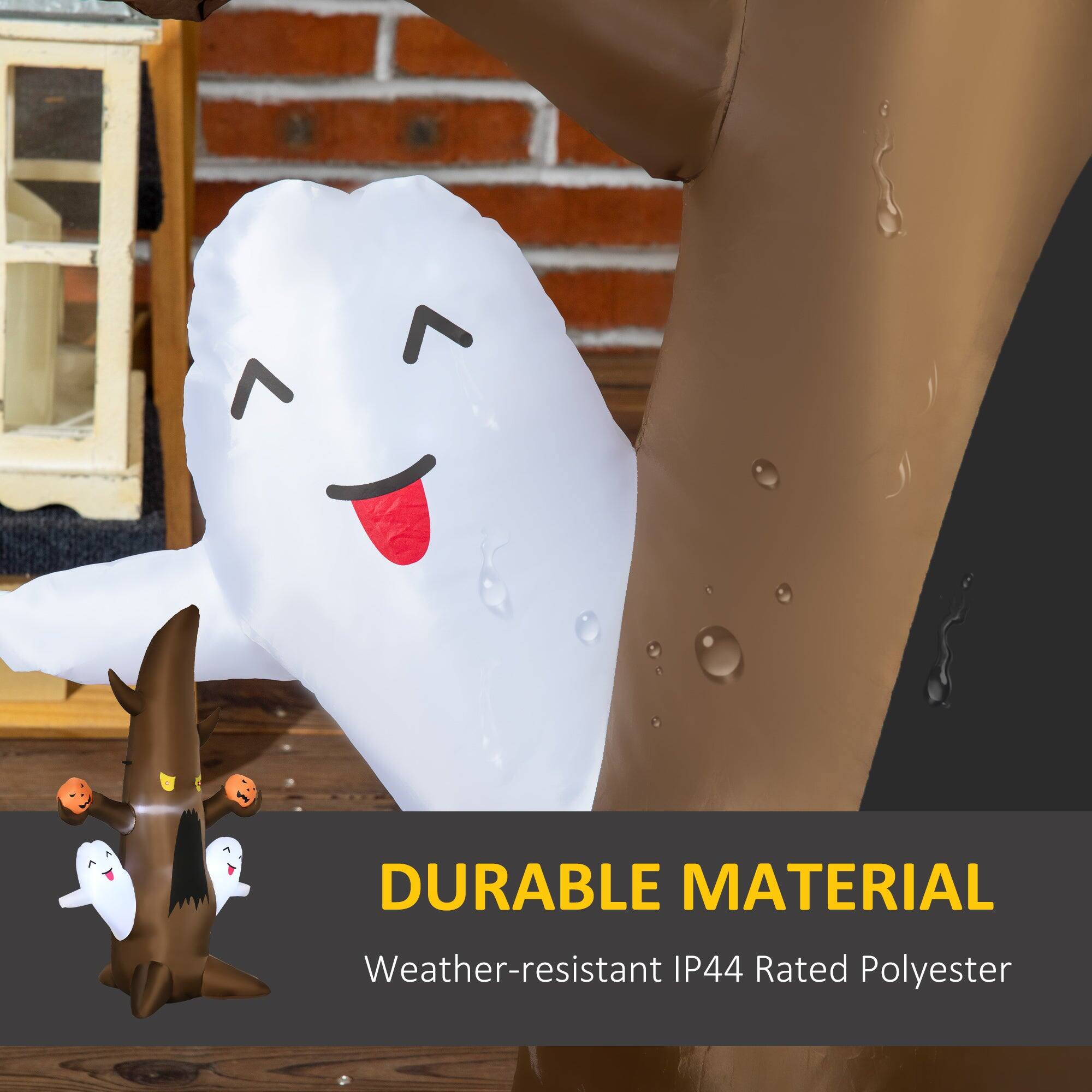 DURABLE MATERIAL  
Weather-resistant IP44 Rated Polyester