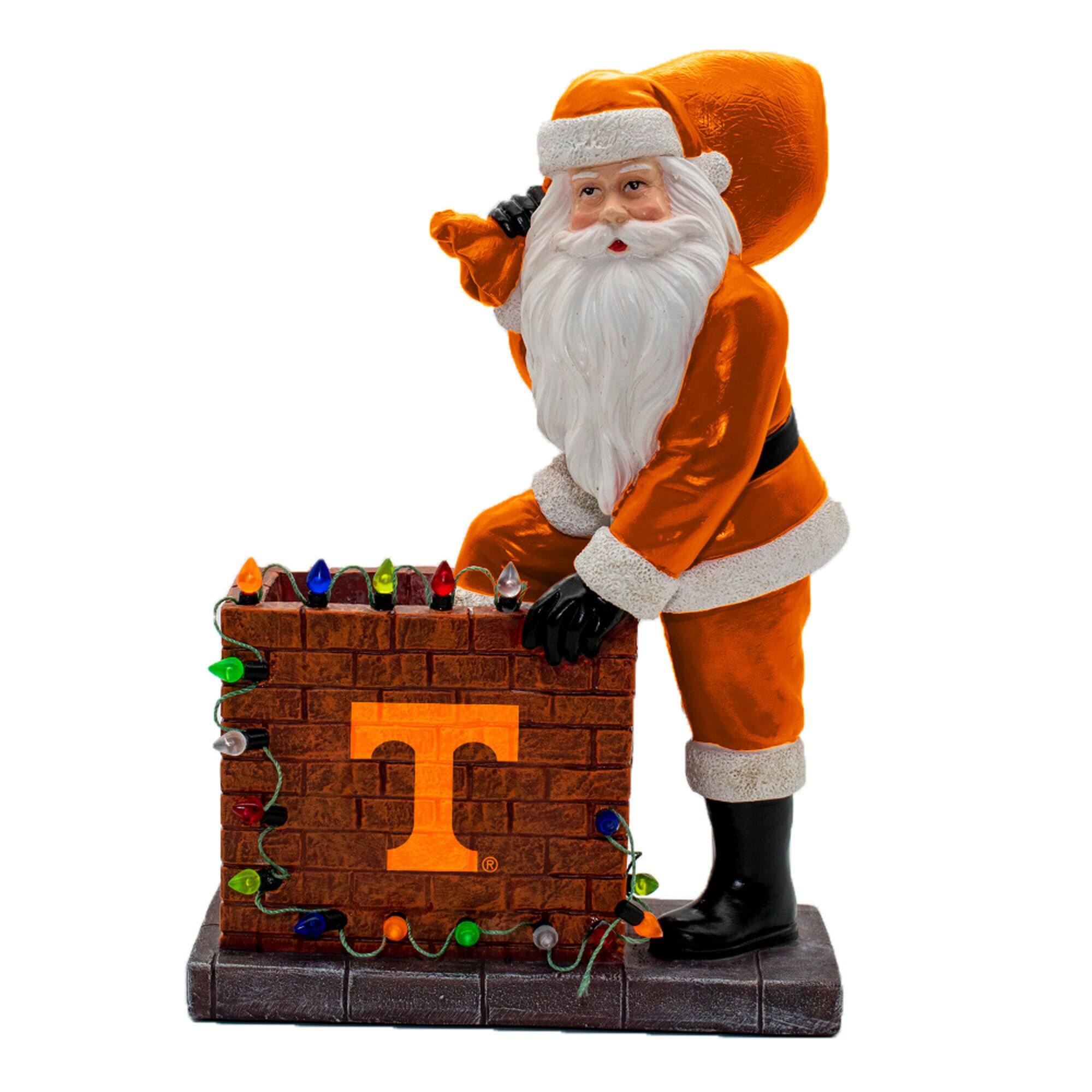 Front. The Memory Company - Tennessee Volunteers Up On the Roof Top Figurine - Multicolor.