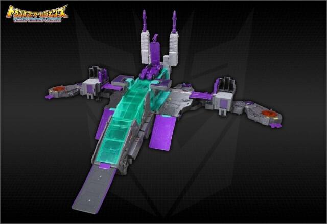 Alt View 4. Transformers - LG43 Trypticon Dinosaurer | Japanese Transformers Legends.