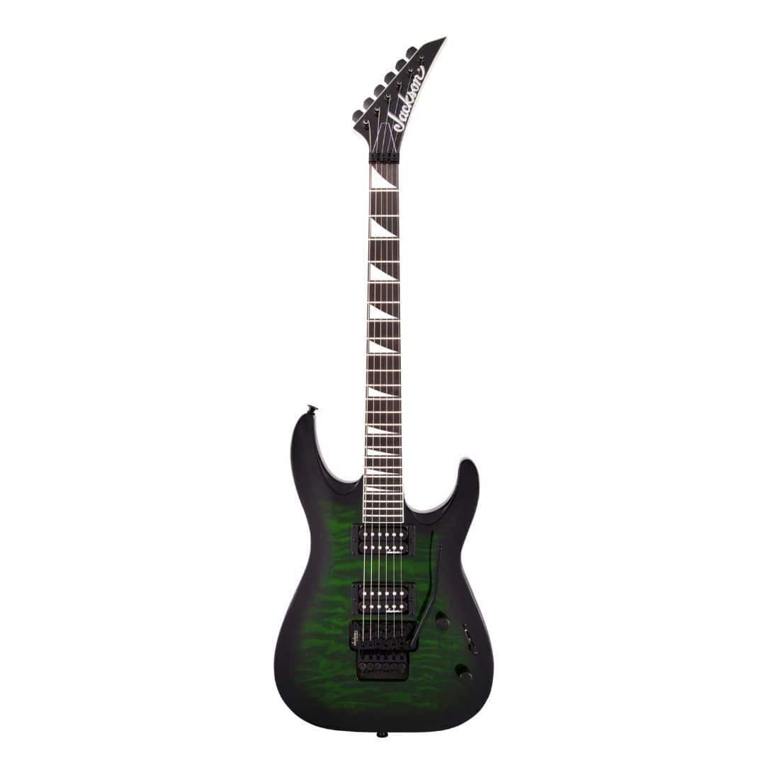 Jackson - JS Series Dinky Arch Top JS32Q DKA Guitar, Transparent Green Burst price history on PriceWatchPro