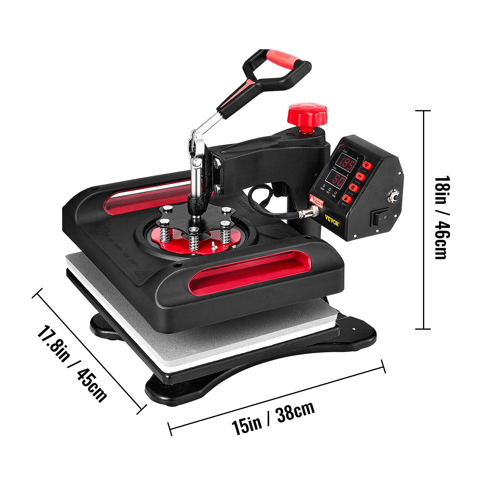 60 TOYAL HOT /25557 17 17.8in / 45cm  
185 60 29X38cm VEVOR 15in / 38cm  
18in / 46cm