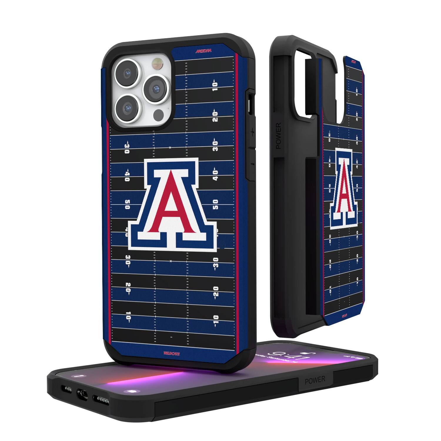Keyscaper - NCAA - Arizona Wildcats Field iPhone Rugged Case - 12 Pro Max - Multicolor price history on PriceWatchPro