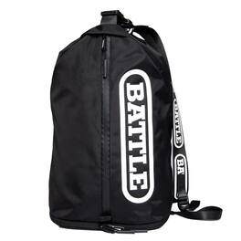 Battle Sports - Lockdown 6 Sling Bag 2.0, and Black Interior - Black with White Battle Logo